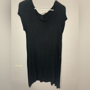 Black casual dress